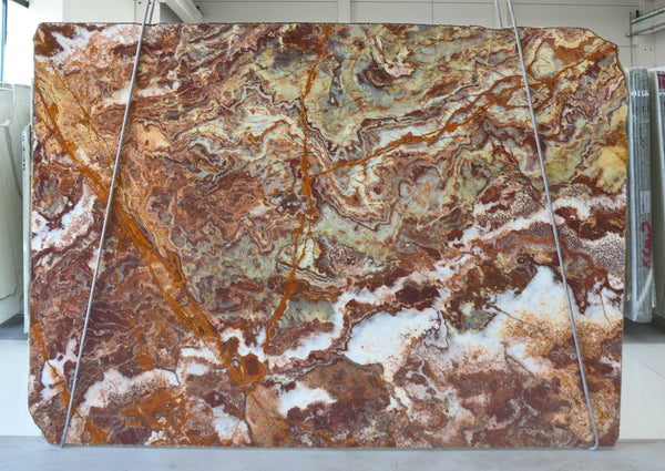 Brown Onyx Slabs - FS10279276 - 2450 x 1820 x 20 mm