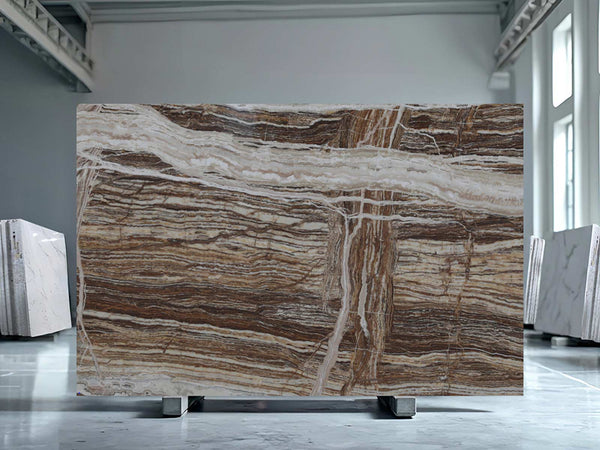 Brown Onyx Slabs - FS4812638 - 2950 x 1650 x 20 mm