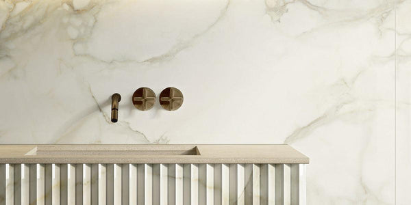 Calacatta Borghini Marble Porcelain Tiles and Slabs - Polished