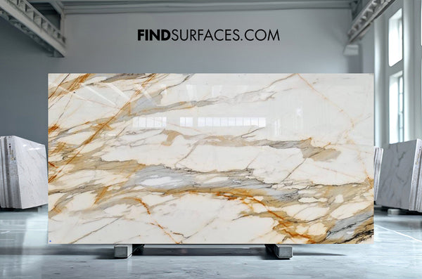 Calacatta Borghini Marble Slabs - FS13155161 - 3150 x 1580 x 20 mm