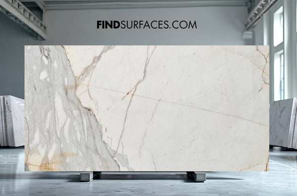 Calacatta Borghini Marble Slabs - FS25341068 - 2980 x 1400 x 20 mm