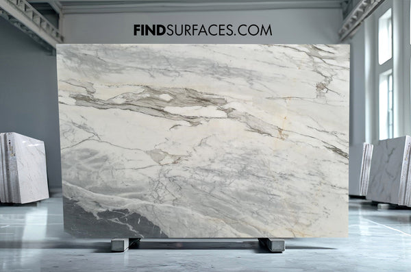 Calacatta Borghini Marble Slabs - FS34340205 - 2950 x 1990 x 20 mm