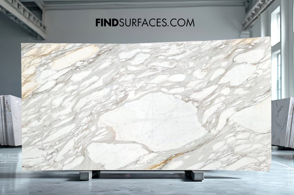 Calacatta Borghini Marble Slabs - FS35217310 - 3080 x 1570 x 20 mm