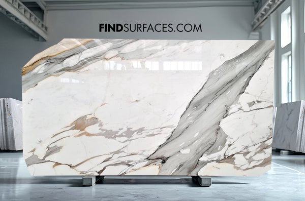 Calacatta Borghini Marble Slabs - FS49871353 - 3070 x 1760 x 20 mm