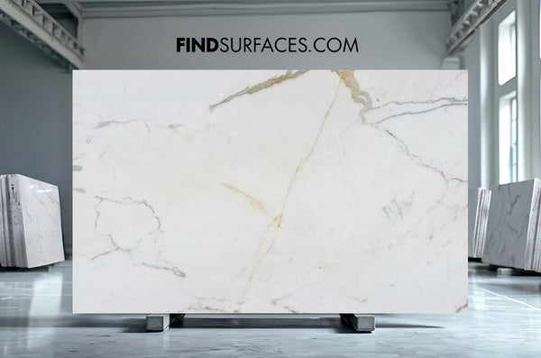Calacatta Borghini Marble Slabs - FS70768012 - 3340 x 2030 x 20 mm