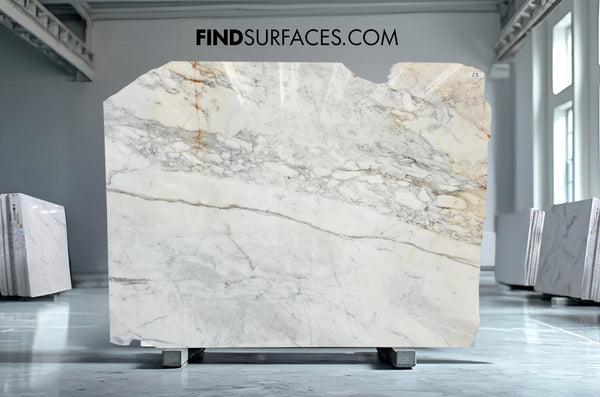 Calacatta Borghini Marble Slabs - FS76266734 - 2580 x 1970 x 20 mm