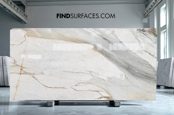 Calacatta Borghini Marble Slabs - FS87253841 - 3060 x 1480 x 20 mm