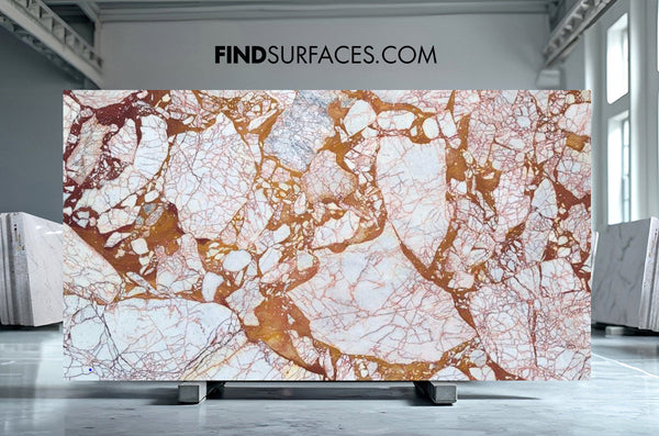 Calacatta Borgogna Marble Slabs - FS14466745 - 2700 x 2000 x 20 mm