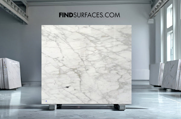 Calacatta Caldia Marble Slabs - FS60521438 - 3350 x 1820 x 20 mm