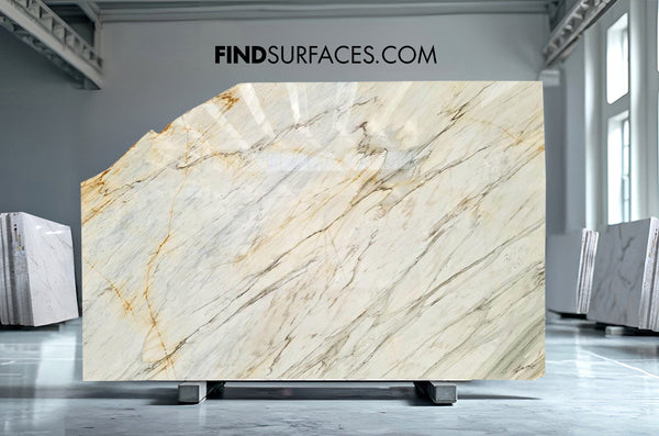 Calacatta Crema Marble Slabs - FS12239351 - 2730 x 1920 x 20 mm