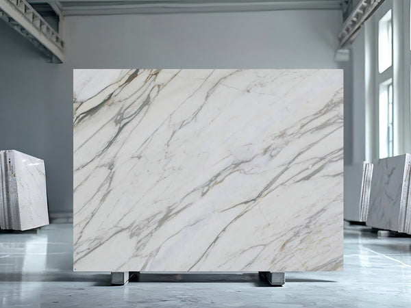 Calacatta Green Marble Slabs - FS70306851 - 1000 x 1000 x 20 mm