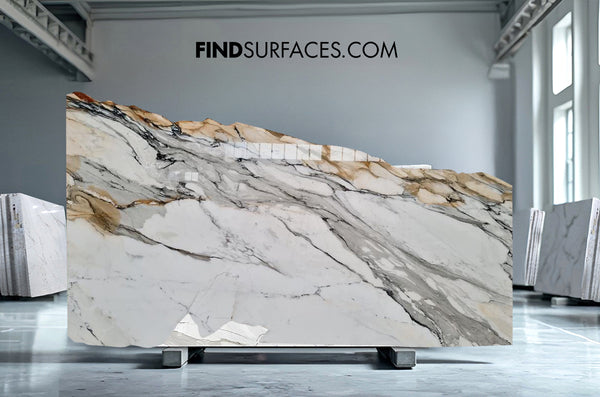 Calacatta Macchia Vecchia Marble Slabs - FS41584485 - 2720 x 1400 x 20 mm