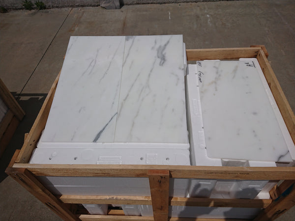 Calacatta Marble Tiles - Honed - FS077HLA1