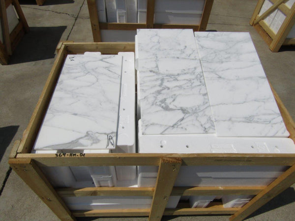 Calacatta Marble Tiles - Honed - FS369HMD1