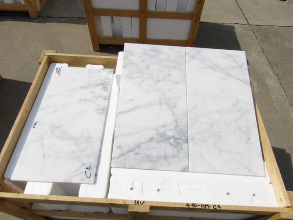 Calacatta Marble Tiles - Honed - FS410HMC1