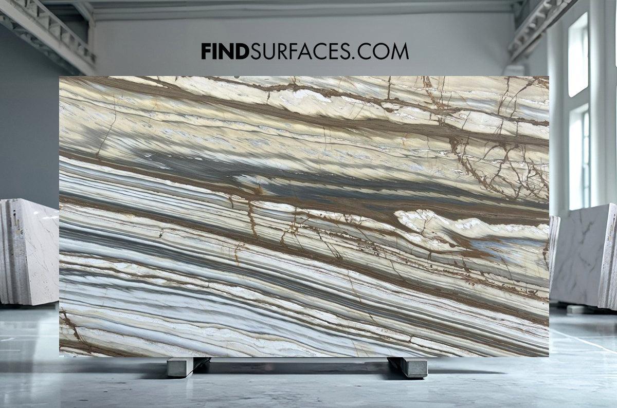 Calacatta Oyster Marble Slabs - FS54084052 - 3500 x 2000 x 20 mm – Find ...
