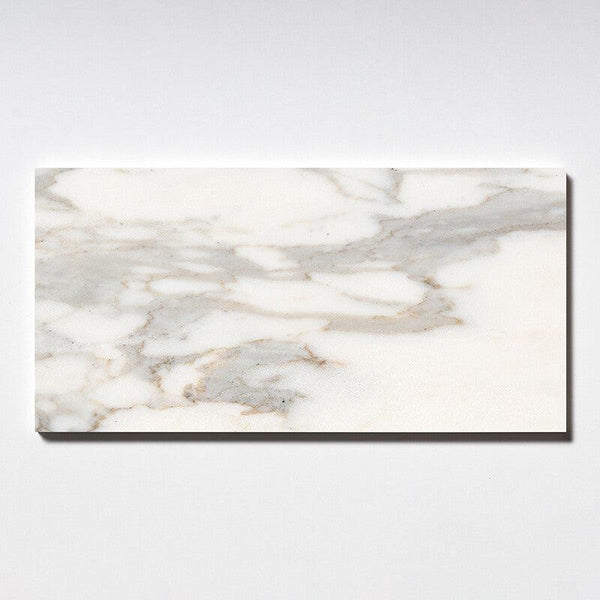 Calacatta Royal Marble Tiles - Honed