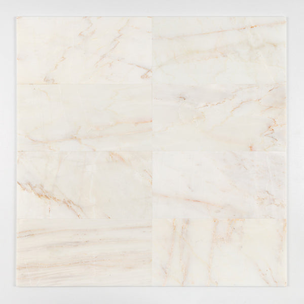 Calacatta Amber Marble Tiles - Polished