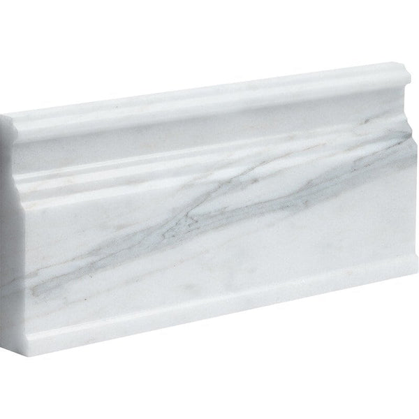 Calacatta Royale Marble Base Skirting - Polished