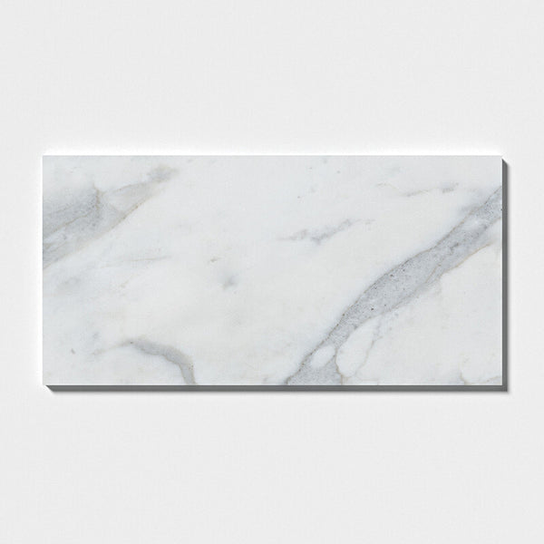 Calacatta Royale Marble Tiles - Honed