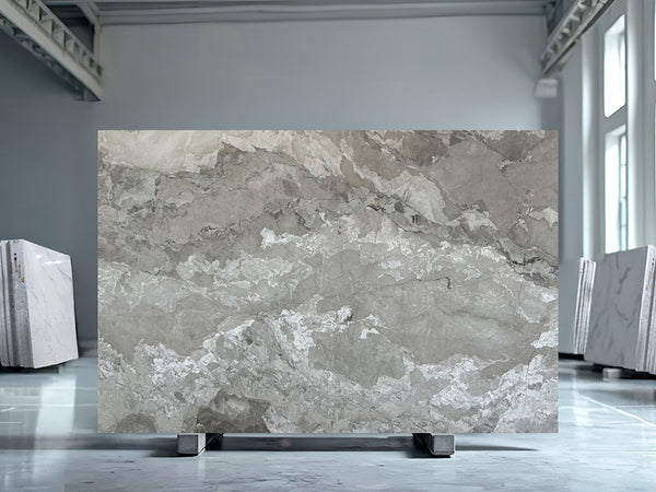 Camouflage Brown Marble Slabs - FS18521238 - 3020 x 1880 x 20 mm