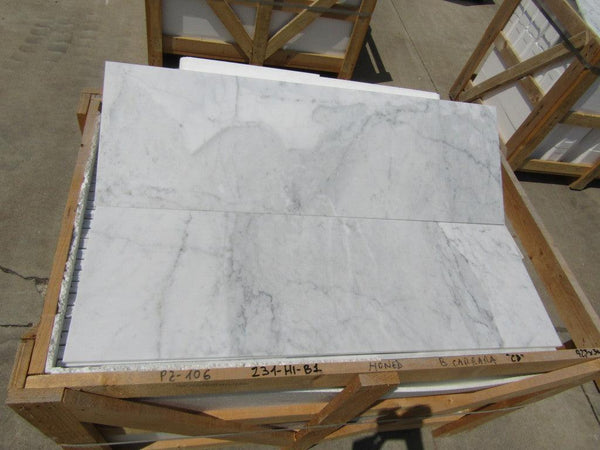 Carrara CD Marble Tiles - Honed - FS231HIB1