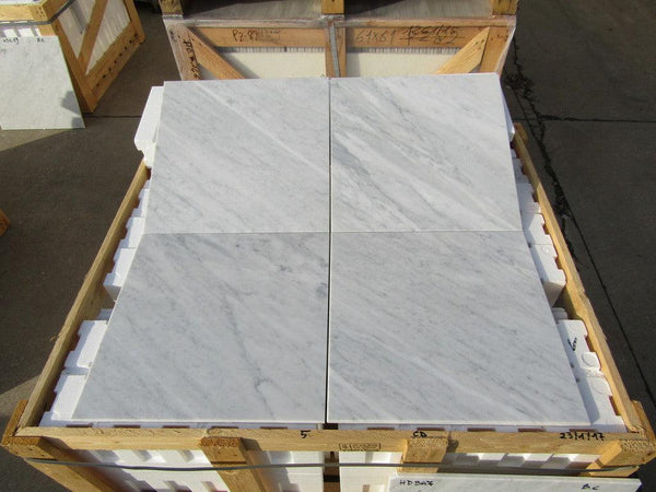 Carrara CD Marble Tiles - Polished - FS400HDV