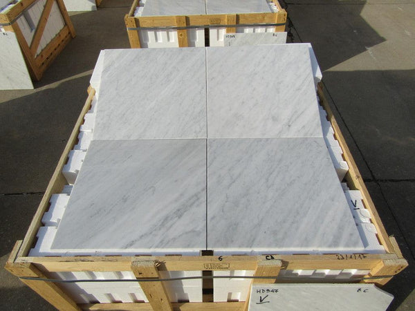Carrara CD Marble Tiles - Polished - FS401HDV
