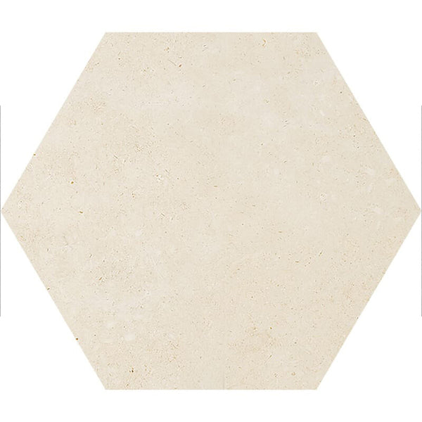 Casablanca Limestone Hexagon Tiles - Honed