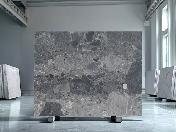 Ceppo Diamond Grey Marble Slabs - FS80245884 - 2700 x 1750 x 20 mm