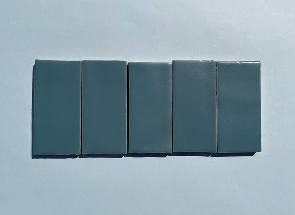 Chalk Terracotta Rectangle Tiles - 017 - Satin Matt