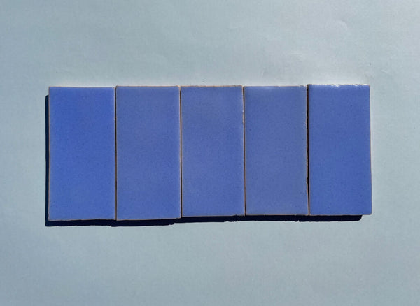Chalk Terracotta Rectangle Tiles - 020 - Satin Matt