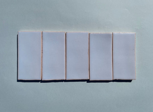 Chalk Terracotta Rectangle Tiles - 021 - Satin Matt