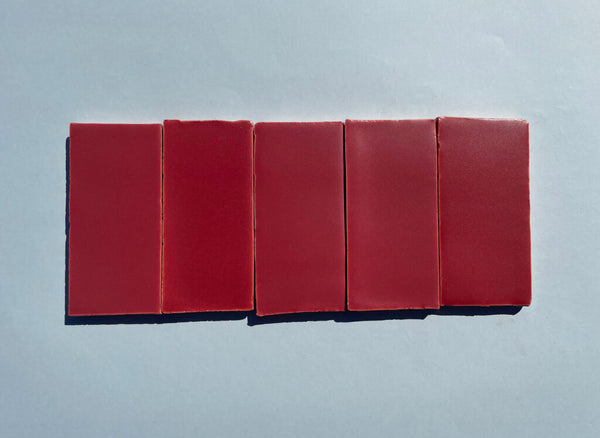Chalk Terracotta Rectangle Tiles - 026 - Satin Matt