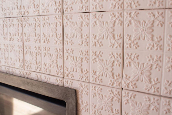 Chalk Terracotta Square Tiles - 006 - Satin Matt