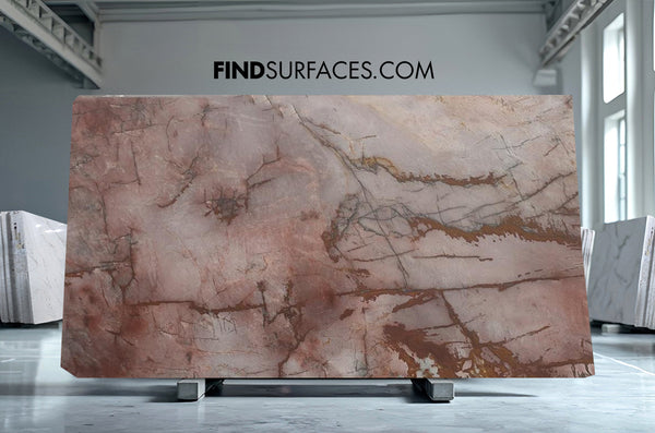 Cherry Quartzite Slabs - FS43541242 - 3230 x 1750 x 20 mm