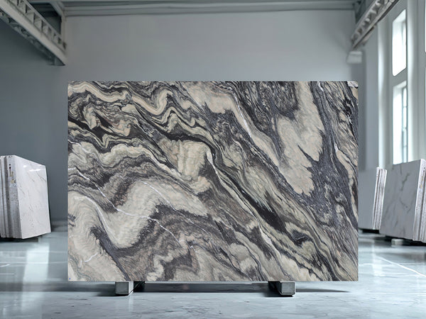 Cipollino Verde Marble Slabs - FS81846017 - 3150 x 1800 x 20 mm