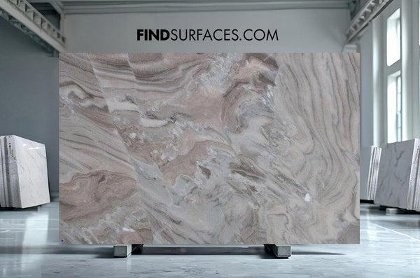 Cloudy Brown Marble Slabs - FSHC12950 - 2800 x 1850 x 20 mm