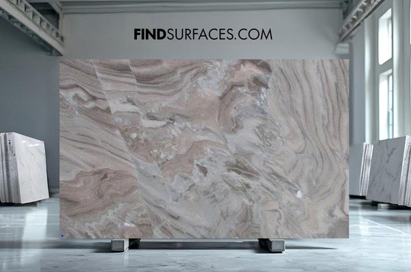 Cloudy Brown Marble Slabs - FSHC12950 - 2800 x 1850 x 30 mm