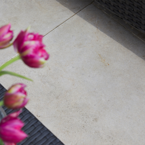 Corsica Limestone Tiles - Sandblasted