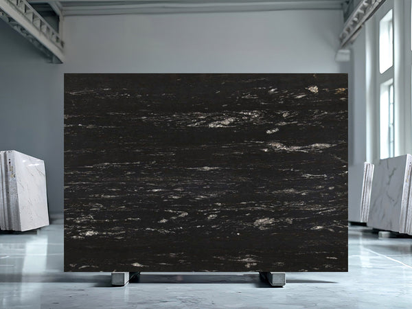 Cosmic Black Granite Slabs - FS52220607 - 3130 x 1970 x 30 mm