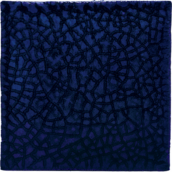 Crazed Terracotta Square Tiles - 012 - Glossy Translucent Crackle