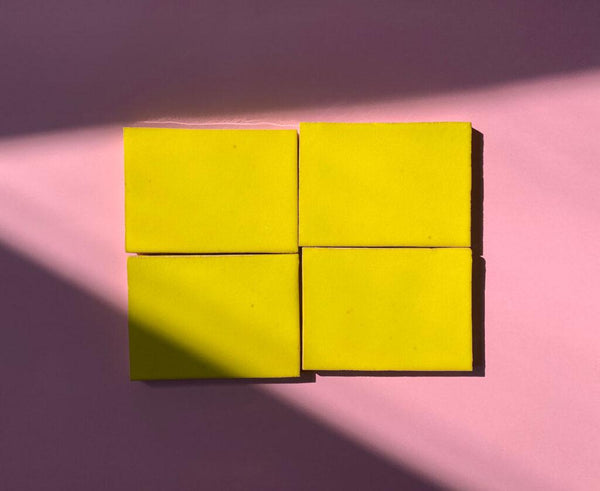 Crazed Terracotta Square Tiles - 002 - Glossy Solid Craquelé