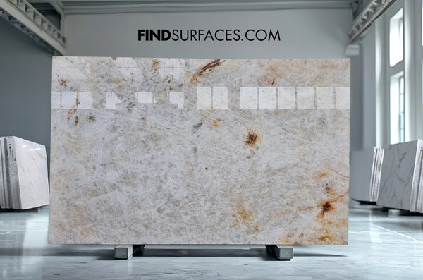 Cristallo Quartzite Slabs - FS5238552 - 3190 x 1640 x 20 mm