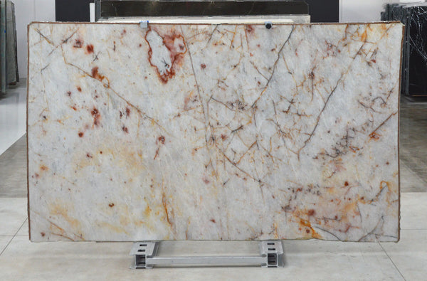 Crystal Flowers Quartzite Slabs - FS49730094 - 1000 x 1000 x 20 mm