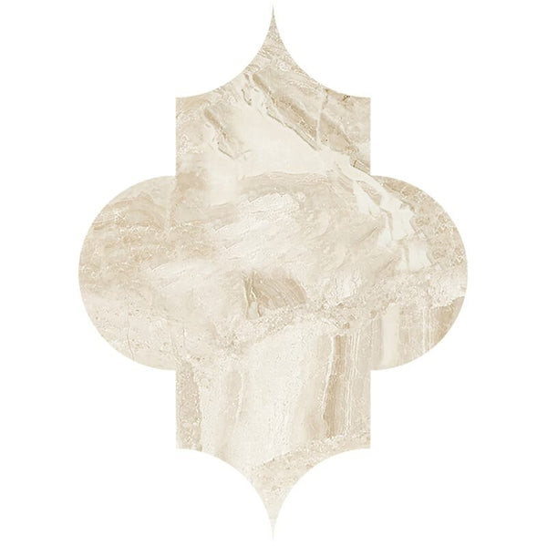 Diana Royal Marble Arabesquette Tiles - Polished