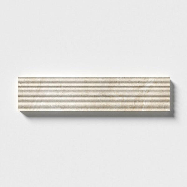 Diana Royal Marble Thin Fluted Tiles - Honed