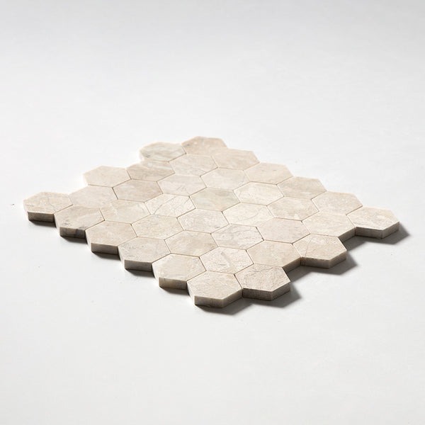 Diana Royal Marble 50 mm Hexagon Mosaic - Polished