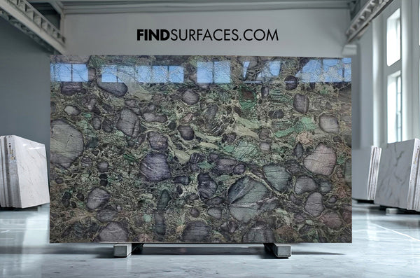 Emerald Quartzite Slabs - FS78597478 - 3210 x 2010 x 20 mm