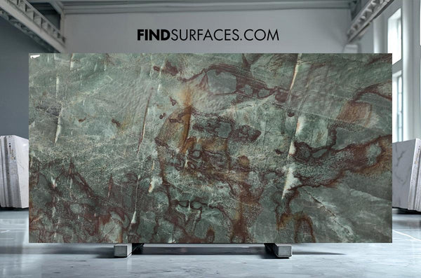 Emerald Quartzite Slabs - FS91160 - 3190 x 1890 x 20 mm
